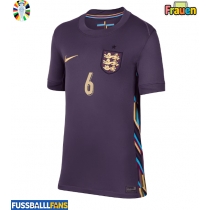 England Marc Guehi #6 Auswärtstrikot Frauen EM 2024 Kurzarm